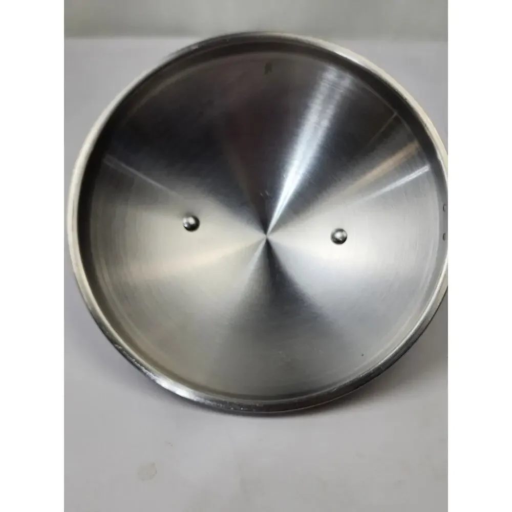 Belgique Stainless Steel Domed Replacement Lid (Only) Vented w Handle 7